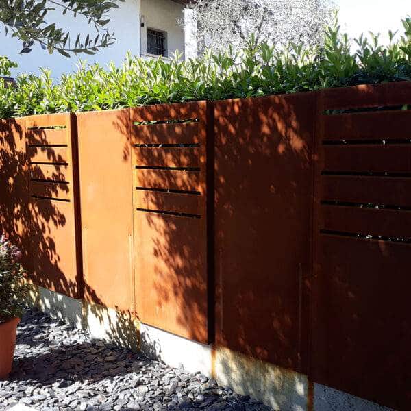 recinzioni in corten